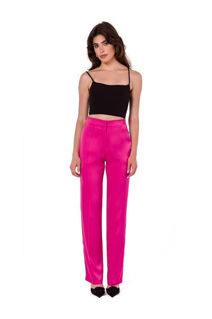 Elegant Women Formal Pants – High-Waist Stretchable Comfort