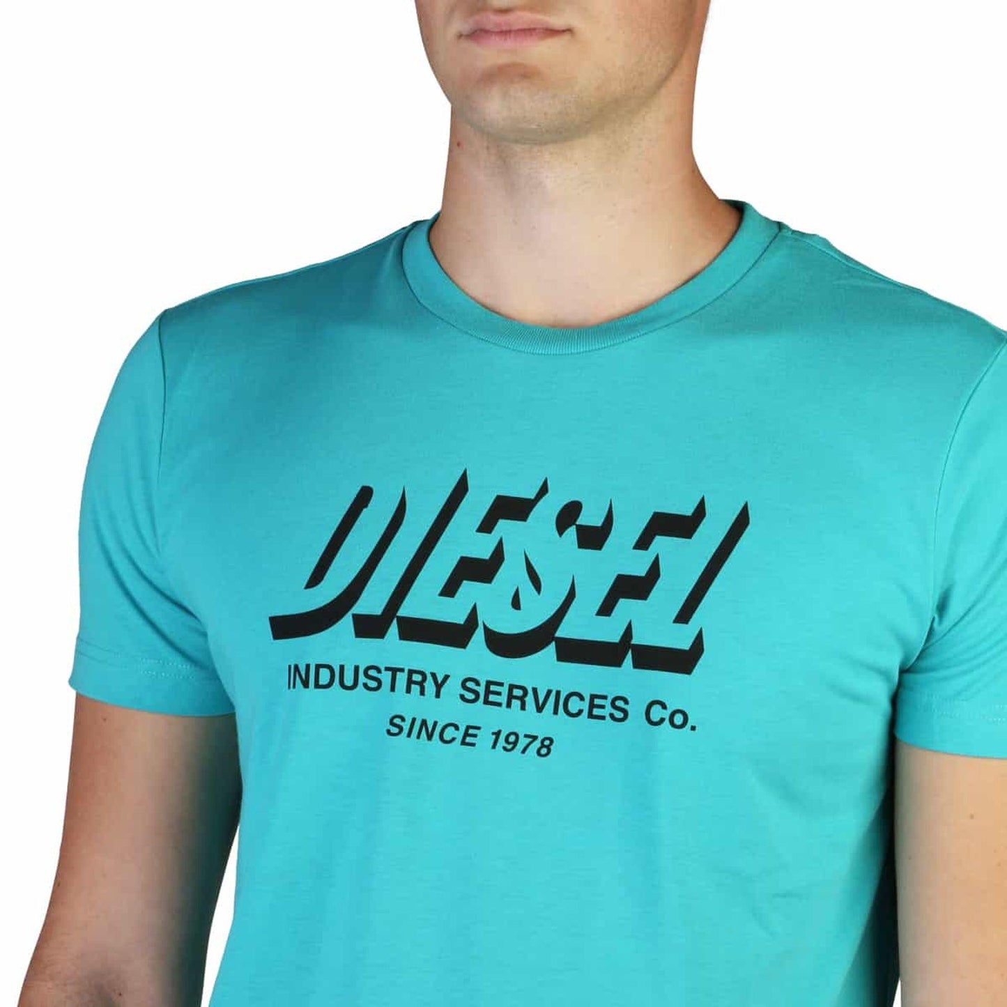 Diesel Men T-shirts - Blue Brand T-shirts - T-Shirt - Guocali