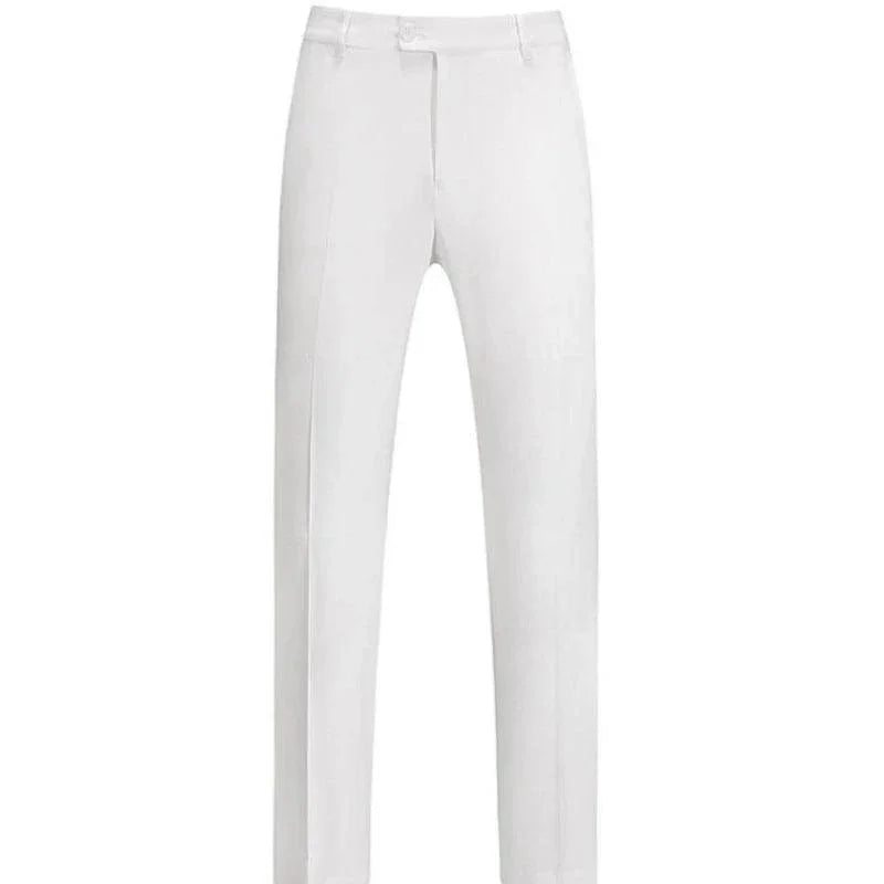 Elegant Men’s Suit - Solid Double-Breasted