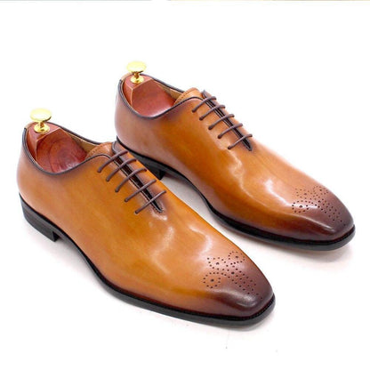 Dress Shoes - Men Shoes - Formal Oxford Shoes - Dress Shoes - Guocali