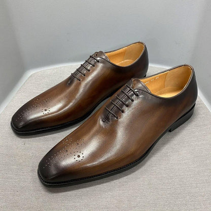 Dress Shoes - Men Shoes - Formal Oxford Shoes - Dress Shoes - Guocali