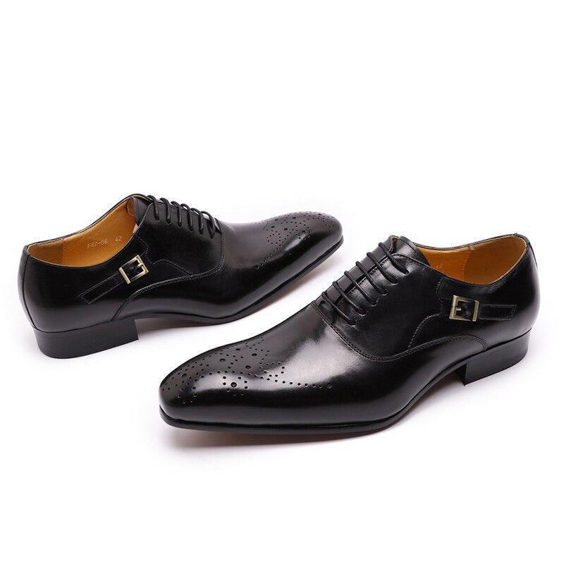 Dress Shoes - Sean Lace-Up Men Shoes - Dress Shoes - Guocali