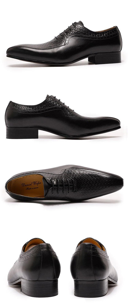 Dress Shoes - Tyro Pointed-Toe Men Shoes - Dress Shoes - Guocali