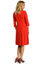Drop Waist Casual Day Dress Relaxed Style-Day Dress-GUOCALI