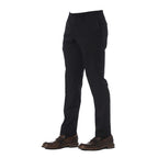 Elegant Men Formal Pants – Mid-Rise Tapered Leg Design -Guocali