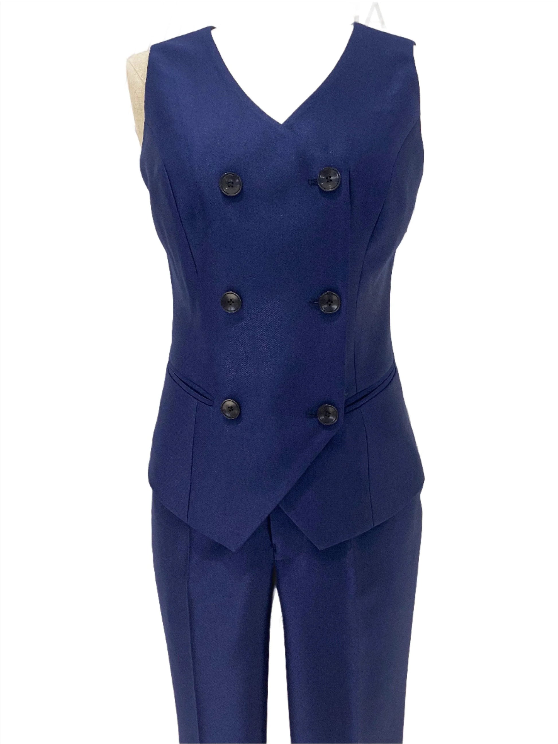 Elegant Three Piece Women Pant Suit - Slim Fit Formal Trouser Suit -Guocali