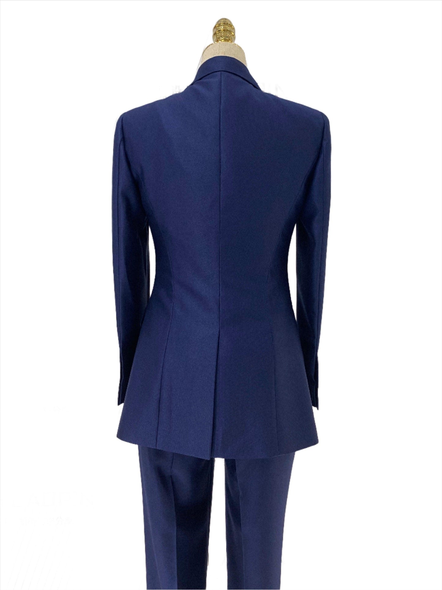 Elegant Three Piece Women Pant Suit - Slim Fit Formal Trouser Suit - Pantsuit - Guocali