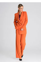 Elegant Women Trousers – High-Rise Pleated Comfort -Guocali