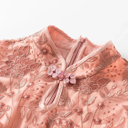 Embroidered Women's Casual Spring Dress -Guocali