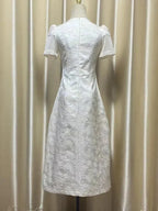 Fairy Style Embroidered Flower Dress -Guocali