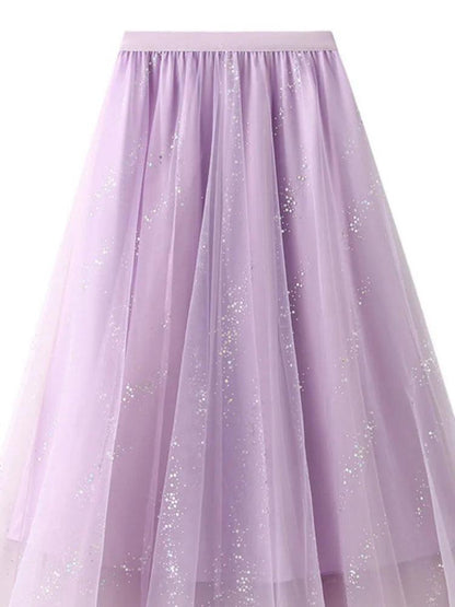 Fairy Style High-Waisted A-Line Skirt - A-Line Skirt - Guocali