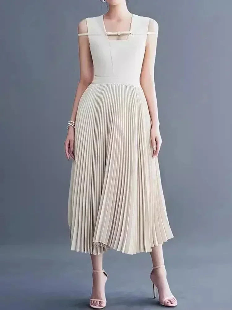 Fairy Style Sleeveless Bow Party Dress -Guocali