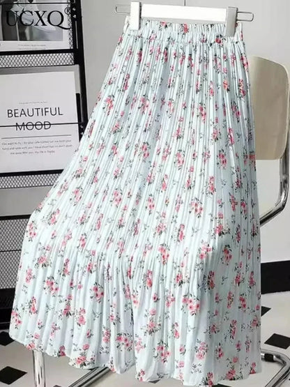 Fashion Pleated Skirt Fairy Style -Guocali