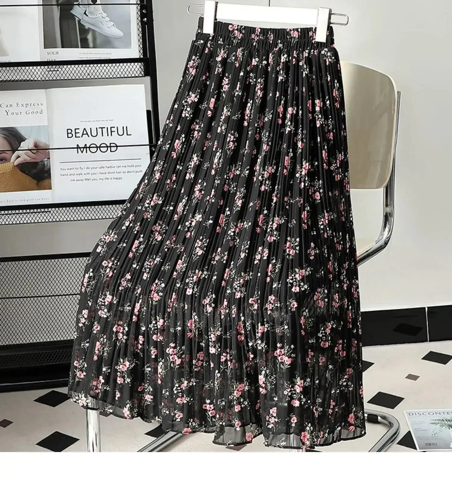 Fashion Pleated Skirt Fairy Style -Guocali