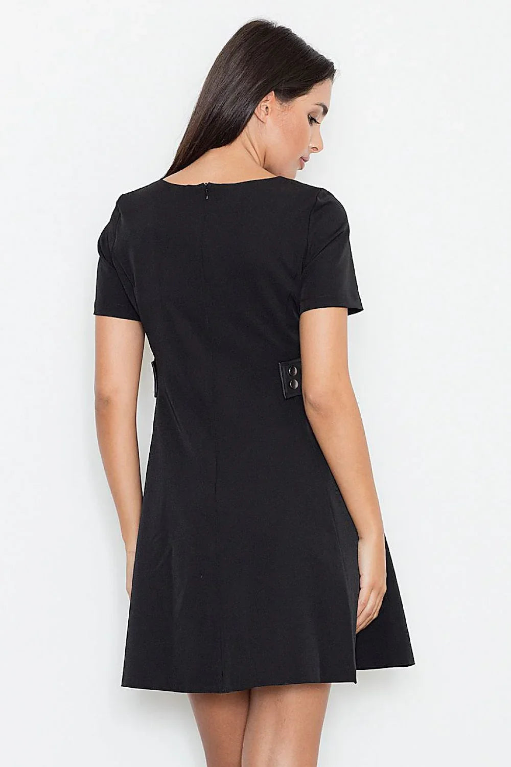 Fit and Flare Mini Dress Elegant Party Style-Day Dress-GUOCALI