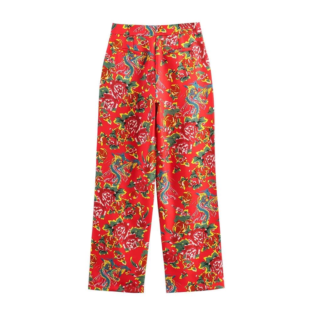 Flower Embellished Women Pants - Women Pants - Guocali