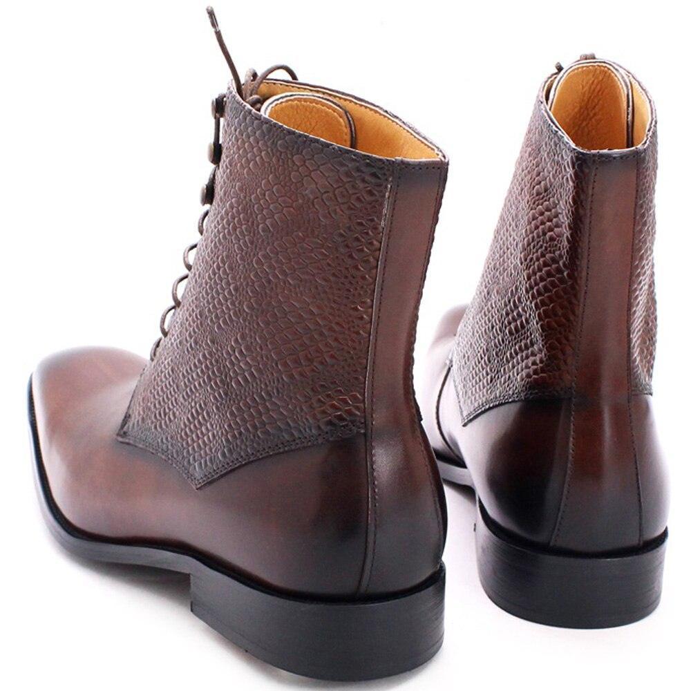 Franklin Leather Ankle Boots - Ankle Boots - Guocali