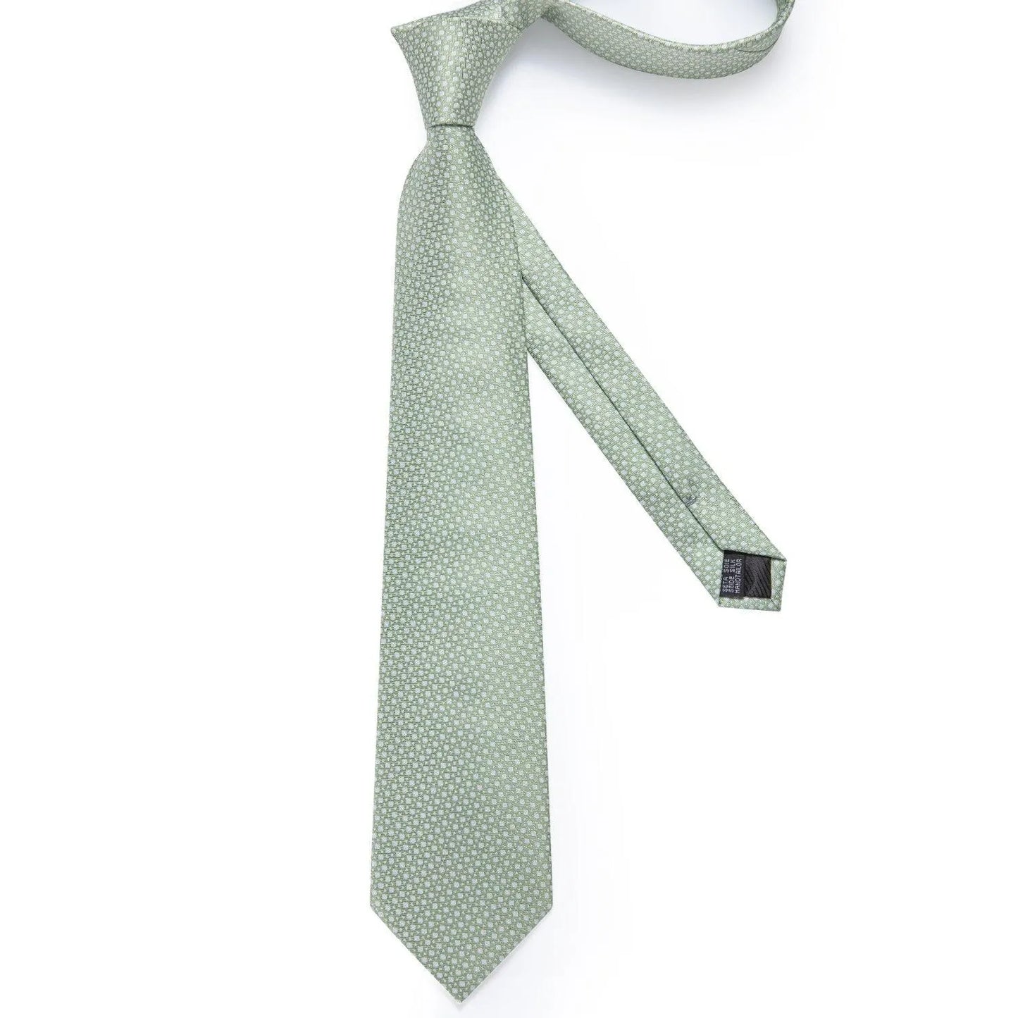 Green Luxury Necktie Set -Guocali