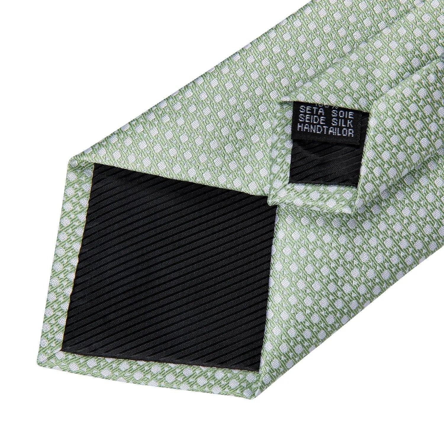 Green Luxury Necktie Set -Guocali