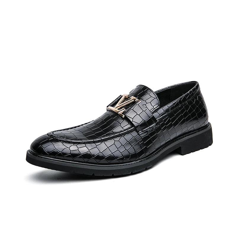 High-end Formal Leather Loafer Shoes Men - Loafer Shoes - Guocali