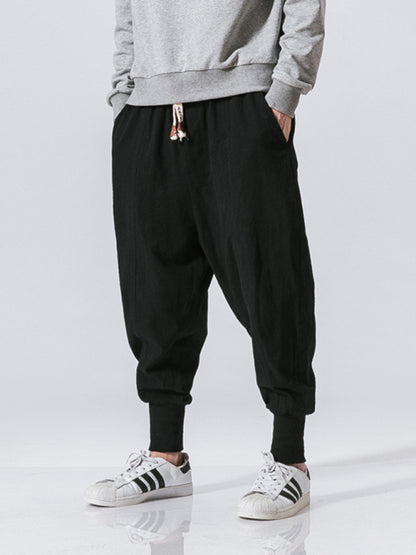 Casual Men's Joggers – Mid Rise Breathable Comfort