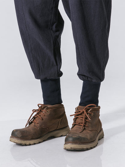 Casual Men's Joggers – Mid Rise Breathable Comfort