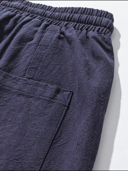 Casual Men's Joggers – Mid Rise Breathable Comfort