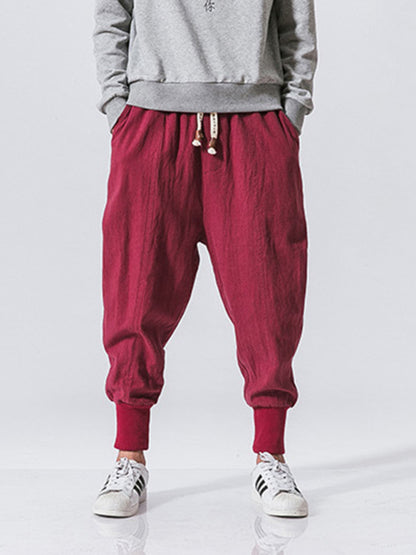 Casual Men's Joggers – Mid Rise Breathable Comfort