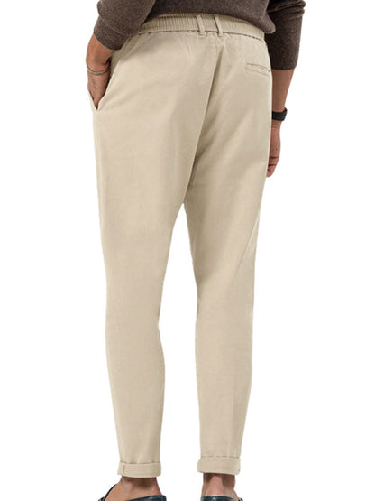 Professional Men Trousers – Mid Rise Drawstring