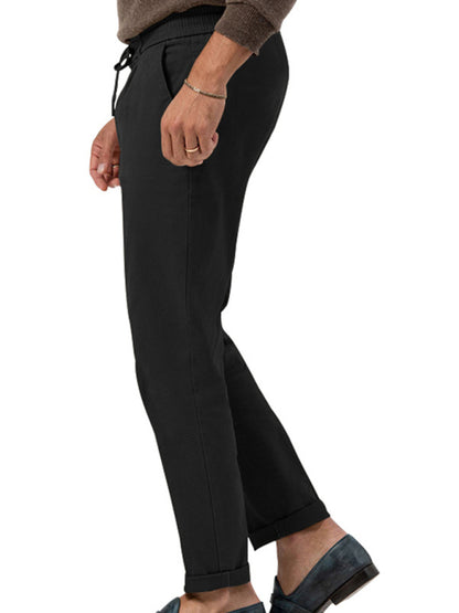 Professional Men Trousers – Mid Rise Drawstring