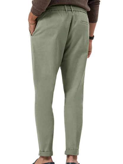 Professional Men Trousers – Mid Rise Drawstring