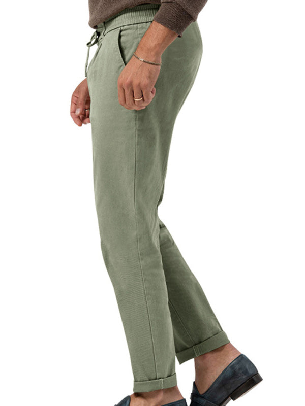 Professional Men Trousers – Mid Rise Drawstring