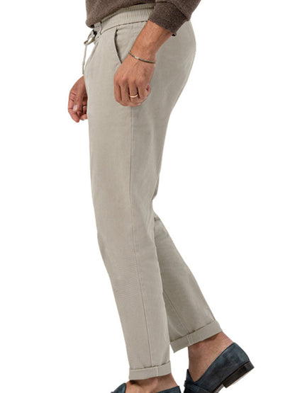Professional Men Trousers – Mid Rise Drawstring