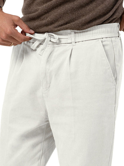 Professional Men Trousers – Mid Rise Drawstring