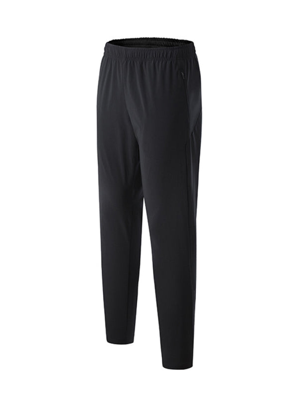 Sporty Men's Joggers – Mid Rise Quick Drying