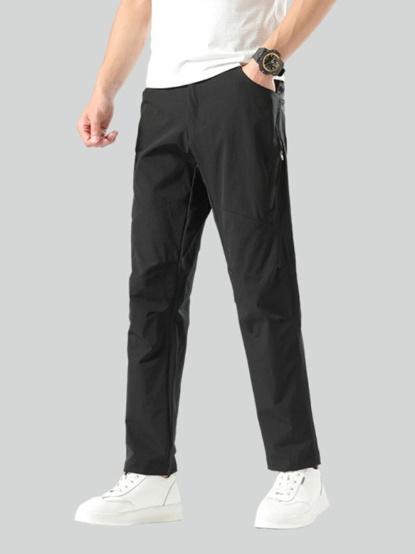 Sporty Men Joggers – Mid Rise Quick Dry