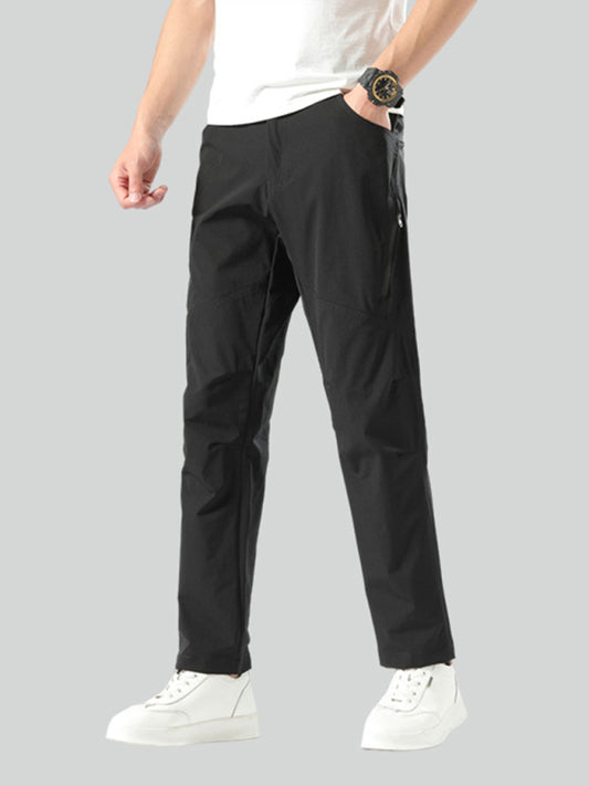 Sporty Men Joggers – Mid Rise Quick Dry