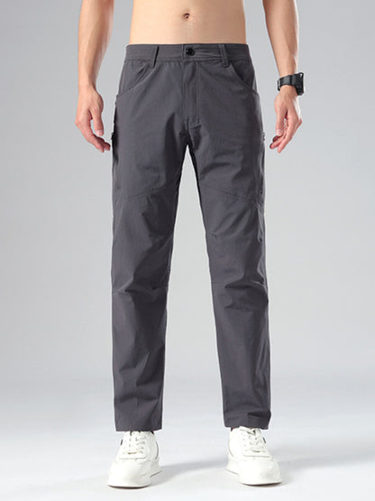 Sporty Men Joggers – Mid Rise Quick Dry