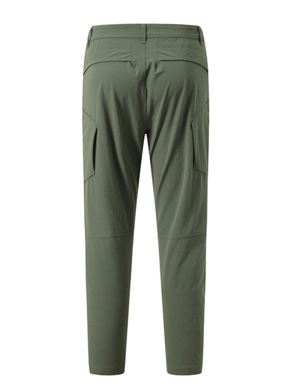 Sporty Men Joggers – Mid Rise Quick Dry