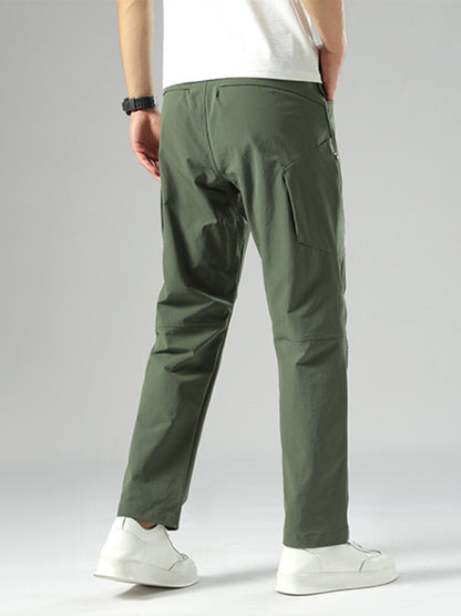 Sporty Men Joggers – Mid Rise Quick Dry