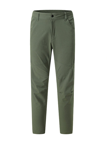 Sporty Men Joggers – Mid Rise Quick Dry