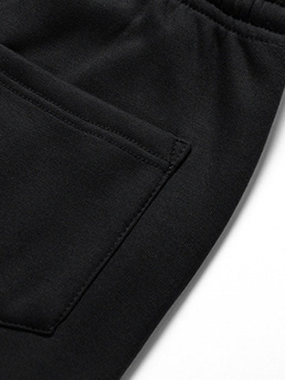 Casual Men's Joggers – Mid Rise Drawstring Fit