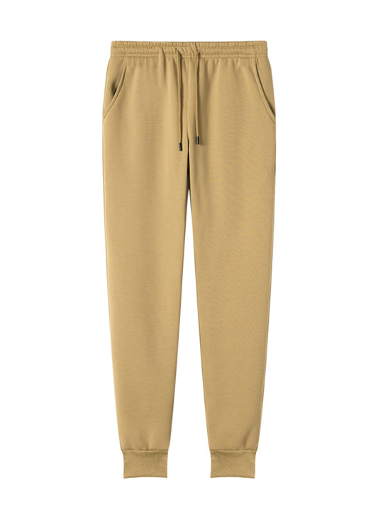 Casual Men's Joggers – Mid Rise Drawstring Fit