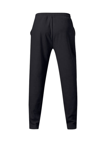 Sporty Men Trousers – Mid Rise Elastic Waist