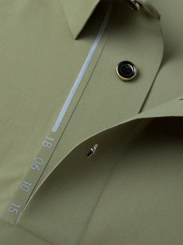 Men Short Sleeves Polo Shirt – Stretchable - Green, Black