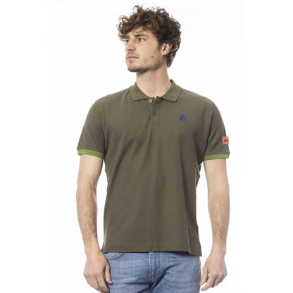 Invicta Men Cotton Short Sleeves Polo Shirt – Breathable - Green -Guocali