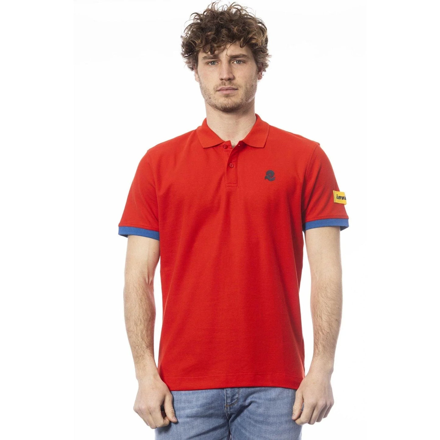 Invicta Men Cotton Short Sleeves Polo Shirt – Breathable - Red, Blue, Yellow -Guocali