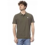 Invicta Men Short Sleeves Cotton Polo Shirt – Breathable - Green -Guocali
