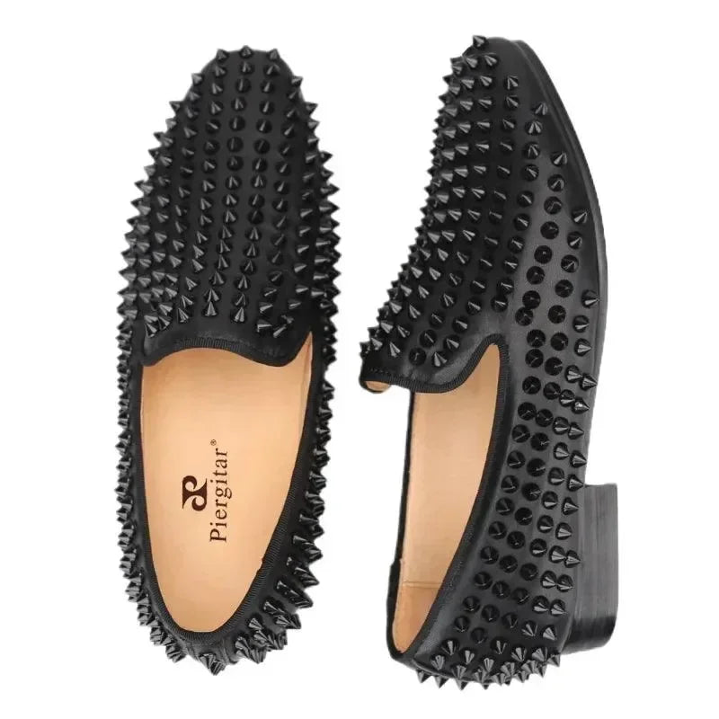 Kids Casual Dress Chunky Slipper Loafers - Slip-On Formal Dress Shoes