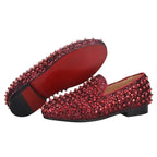 Kids Casual Dress Slipper Loafers - Slip-On Flat Shoes